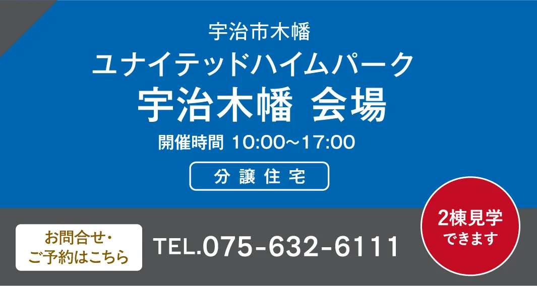 宇治市木幡 ユナイテッドハイムパーク 宇治木幡 会場 お問い合わせ・ご予約はこちらから、075-632-6111