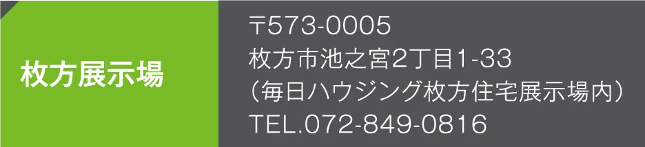 枚方展示場