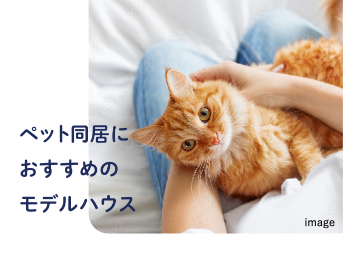 ペット同居におすすめのモデルハウス