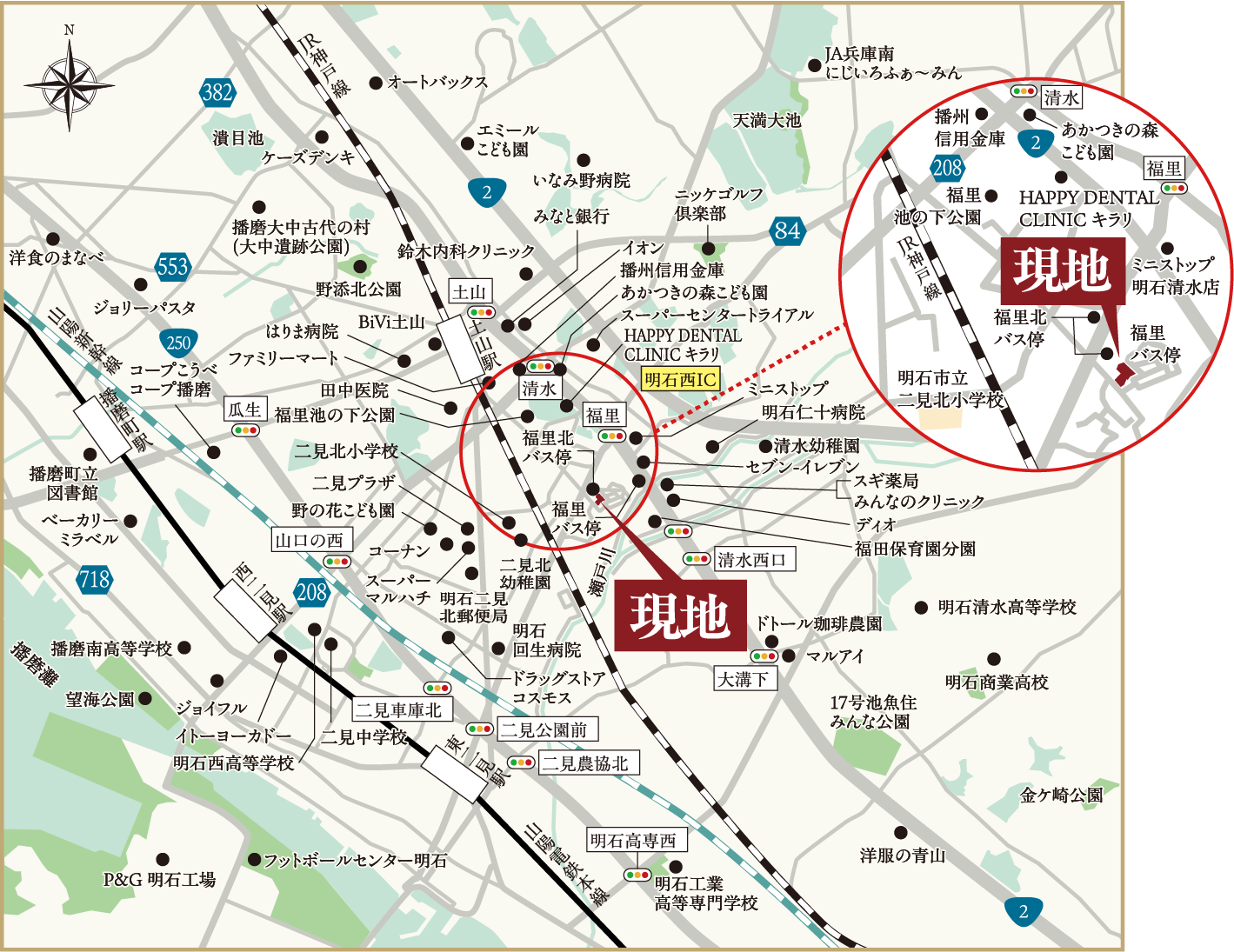 地図拡大図