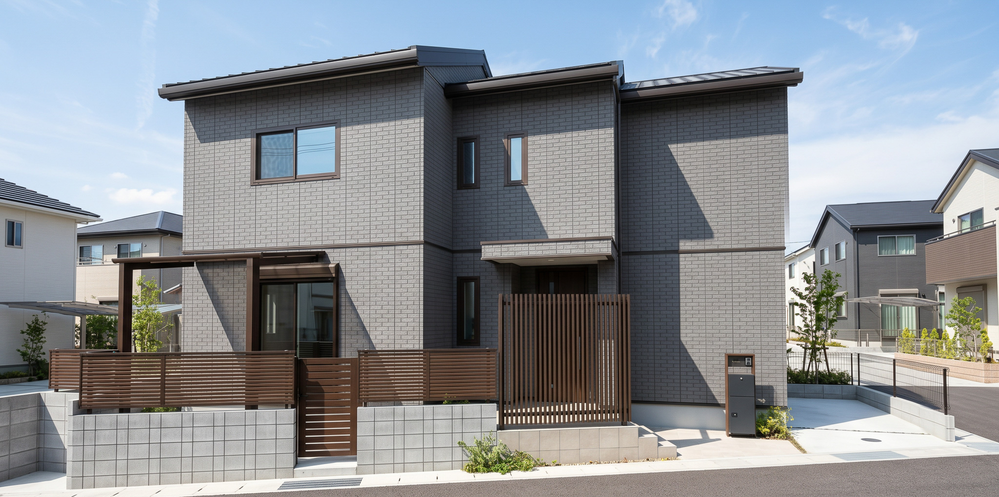 建物の完成予想パース