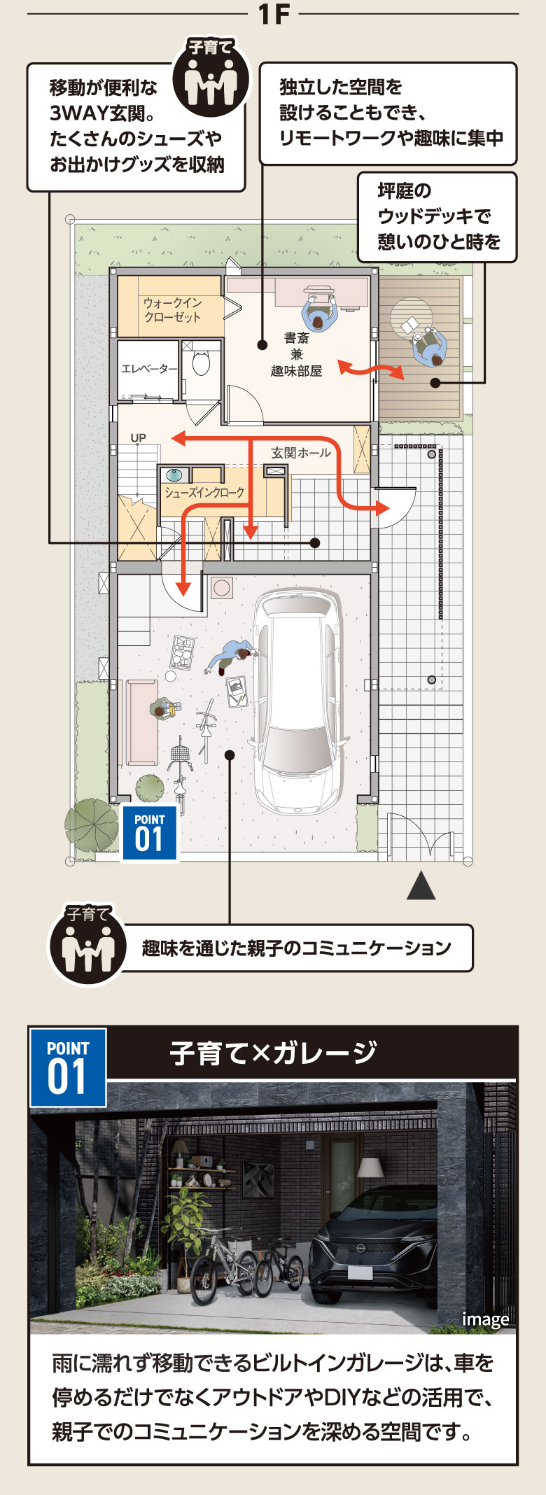 1F間取り図