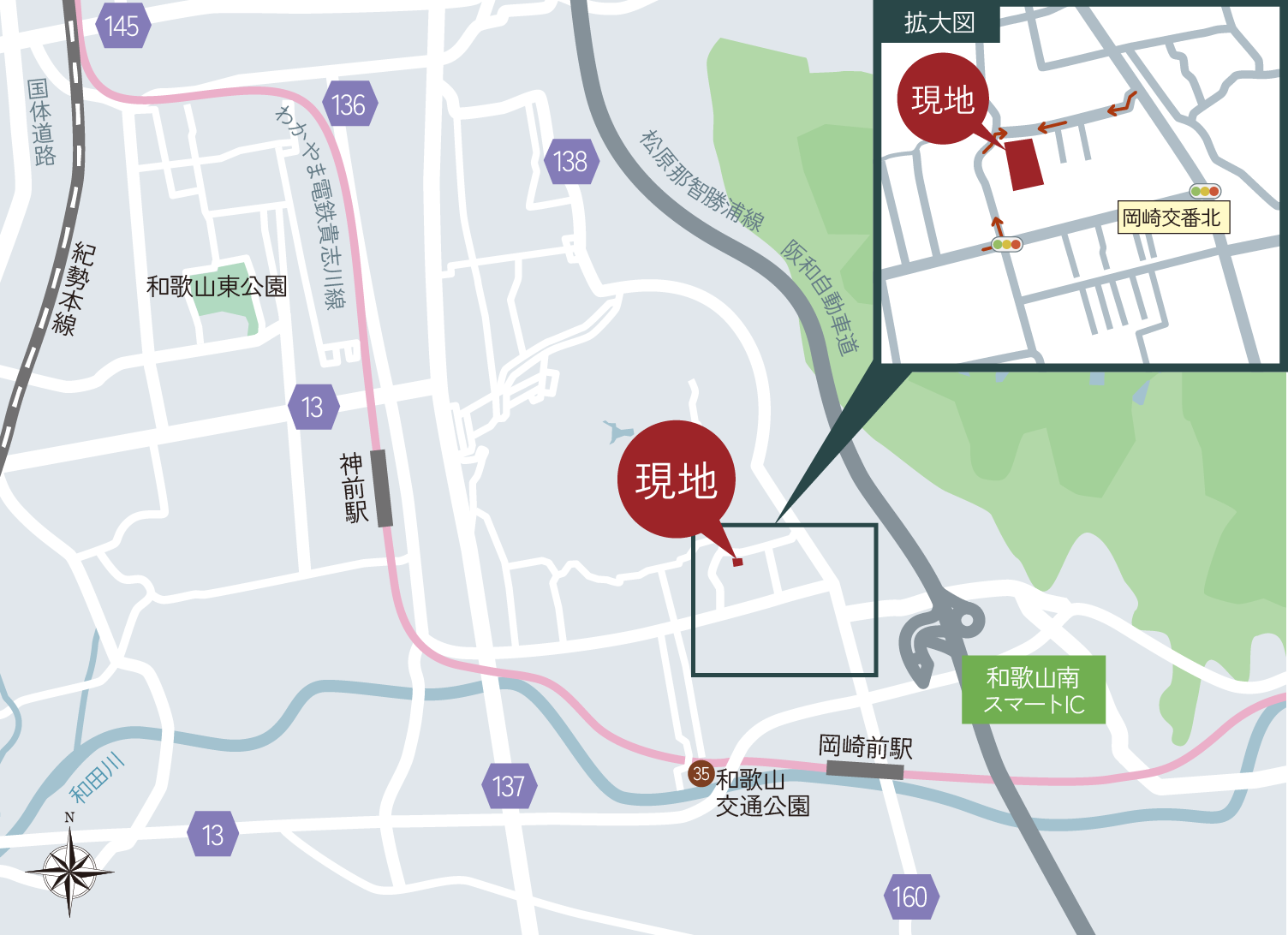 ロケーションマップ（公園・リゾート・観光施設）