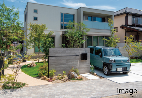 インターロッキングイメージ写真