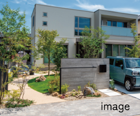 インターロッキングイメージ写真