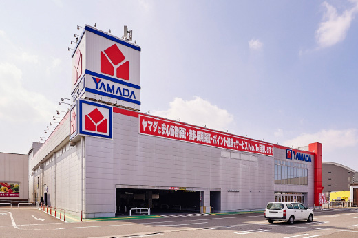 ヤマダデンキ テックランド東近江店の外観写真